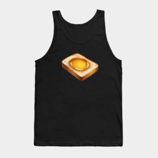 Honey Bee Coffee Toast Bread Sandwich Vintage Yummy Kawaii Since Tank Top